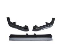 Front Bumper Lip Splitter 3PCS ABC For Civic 11th Gen 2022 2023 Front Splitter Bumper Lip Spoiler Body Kit Tuning Accessories(Carbon Look)