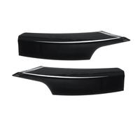 Front Bumper Lip Splitter Canards Spoiler 1Pair Car Fog Lamp Eyebrow Frame Cover Grille For B&MW F30 F31 Sport 2012-2019 PYPFQUMQGR(Type B-Glossy Black)