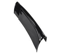 Front Bumper Lip Splitter Flap for 3 Series E90 E91 2005-2008, For M-Tech Sport Bumper, Gloss Black Carbon Look PP Plastic(Carbon Fiber)