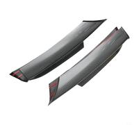 Front Bumper Lip Splitter Flap for 3 Series E90 E91 320i 330i 2005-2008, Gloss Black PP Plastic Diffuser Spoiler for M-Tech Bumper Only(Carbon Fiber)