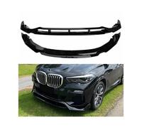 Front Bumper Lip Splitter For B&MW X5 G05 2019-2023 Max Style Front Bumper Splitter Lip Spoiler Diffuser Cover Guard Body 30i 40i 35i 30d M50 M Sport TOPOLVLCKC