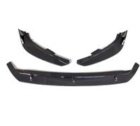 Front Bumper Lip Splitter For Focus 4th Gen For Mk4 2018-2021 ABS Car Front Bumper Splitter Lip Diffuser Spoiler Guard Body Kits(Glossy Black)