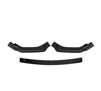 Front Bumper Lip Splitter Front Bumper Lip Splitter Plate Protective Trim Covers Spoiler Diffuser Body Kit For Infiniti Q50 2018-2021 Accessories Spoiler Lower(Glossy Black)