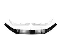 Front Bumper Lip Splitter Kit For Accord 2018-19 10th Front Bumper Spoiler Lip Fog Light Lower Side Corner Splitter Air Vent Cover Molding Trim(WHITE)