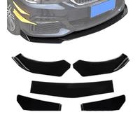 Front Bumper Lip Splitter Spoiler - 17.7cm Adjustable Five-Stage Body Kit, Lightweight Front Body Shovel, Anti-Collision Protector | Damage Protection Car Exterior Upgrade Performance Accessory