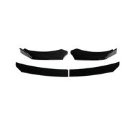 Front Bumper Lip Splitter Spoiler Cover Body Kit Guards Protection For Suzuki For Swift 2005 2006-2013 Car Accessories 177CM Bumper MZEER(Black)