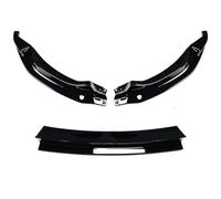 Front Bumper Lip Spoiler 3PCS Car Front Bumper Chin Lip Spoiler Splitter Diffuser Cover Protector Kits For BMW For M3 F80 For M4 F82 F83 2015-2020 Car Splitters Diffuser Protection(Gloss black)