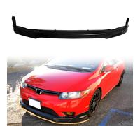 Front Bumper Lip Spoiler, Compatible with 2006-2008 Honda Civic Coupe, PU Unpainted Mug Style Add-on Splitter Air Dam Chin Protector