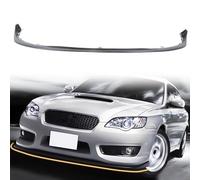 Front Bumper Lip Spoiler, Compatible with 2008-2010 Subaru Legacy (with JDM Only), PU Unpainted STI Style Add-on Splitter Air Dam Chin Protector