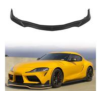 Front Bumper Lip Spoiler, Compatible with 2020-2025 Toyota GR Supra A90 A91, PP Matte Black Ikon Style Add-on Splitter Air Dam Chin Protector
