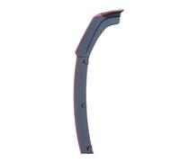Front Bumper Lip Spoiler Diffuser Front spoiler lip | ABS Plastics For A6 For S6 For C6 For C7 For C8(A Black and red)