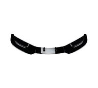 Front Bumper Lip Spoiler Diffuser Splitters Body Kit Aprons Cover Guard Trim For Mercedes For Benz C-Class W204 2011 2012 2013 2014 POMPOMPUR(Glossy black)