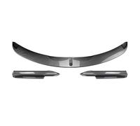 Front Bumper Lip Spoiler For 3 Series E90 E91 For M-Tech 2005 2006 2007 2008 Car Front Bumper Protector Lower Blade Splitter(Carbon look 2)