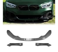 Front Bumper Lip Spoiler for BMW F20 F21 M Sport 2015-2019 2016,Front Splitter Lip,Spoiler Splitter Style Body Kits,Car Front Bumper Lip Front Shovel,B/Carbon Fiber Look