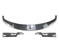 Front Bumper Lip Spoiler For BMW For F30 F31 For M-tech 2012-2018 Car Front Bumper Lip Spoiler Glossy Black Or Carbon Fiber Look Body Kit Car Splitters Diffuser Protection(Carbon Fiber Look)