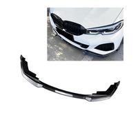 Front Bumper Lip Spoiler for BMW Série 3 G20 330d 318i 330e 330i 320i M340i 2019-2022,Front Splitter Lip,Spoiler Splitter Style Body Kits,Car Front Bumper Lip Front Shovel,B/Carbon Fiber