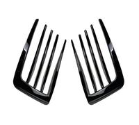 Front Bumper Lip Spoiler Glossy Black Front Bumper Lip Splitter Fog Lamp Trim Body Kit Tuning For VW For Golf 7 MK7 For GTI 2013-2016