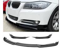 Front Bumper Lip Spoiler Splitter Body Kits Compatible with 2009 2010 2011 BMW 3 Series 328i 335i 335d xDrive E90 E91w/o M-paket LCL,Gloss Black