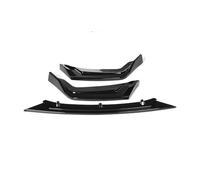 Front Bumper Lip Spoiler Splitter Diffuser Body Kit Guard Deflector For Civic Hatchback 2016-2021 Car Accessories MTVTFECEWG(Black)