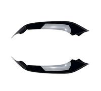 Front Bumper Lip Spoiler Splitter Diffuser Cover For BMW 5 Series 525i 530i G30 G31 2017 2018 2019 2020 Sport Guard Body Kit Front Diffuser(Gloss Black A)