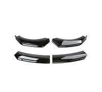 Front Bumper Lip Spoiler Splitter For A&cura For MDX 2001-2023 Car Front Body Bumper Spolier Lip Chin Diffuser Splitter Air Dam Kit Protector Guard Covers Black LOCKMEIHUA(Gloss Black)