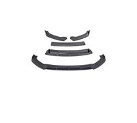 Front Bumper Lip Spoiler Splitter For A&udi A3 S3 S-line 8V 2016-19 Front Spoiler Air Dam Bumper Lip Splitter Chin Deflector Decoration LOCKMEIHUA(Matte Black)