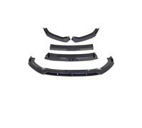 Front Bumper Lip Spoiler Splitter For A&udi A3 S3 S-line 8V 2016-19 Front Spoiler Air Dam Bumper Lip Splitter Chin Deflector Decoration LOCKMEIHUA(Carbon Look)