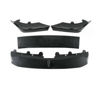 Front Bumper Lip Spoiler Splitters Aprons Cover Guard Trim For X3 G01 X4 G02 IX3 G08 For Pack Facelift 2021-2024 Front Bumper Spoiler(Carbon look)
