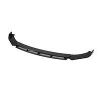 Front Bumper Lip, Sturdy Universal Colorfast Stable Anti Scratch Front Splitter Wear Resistant for Car Modification Black