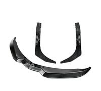 Front Bumper Lip With Side Winglets Compatible For Chevrolet Corvette C7 2014 2015 2016 2017-2019 Car Accessories Glossy Black Body Kit(Carbon Fiber Print)