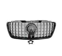 Front Bumper Lower Bottom Grille For Benz For Sprinter Van W907 2018+ Front Racing Facelift Grilles Upper Bumper GTR Grill Panamerica Style Front Bumper Lower Grille(Chrome)