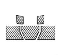 Front Bumper Lower Grille Mesh Guard Set Of 5 For BMW G87 M2 2023 To 2025, ABS Material With Direct Replacement Fit(Gloss Black)