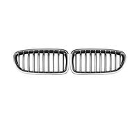 Front Bumper Lower Grilles For BMW For 5 Series For F10/F11 For M5 For 520I 523I 2014-2017 2Pcs Car Front Hood Kidney Grille