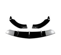 Front Bumper Lower Spoiler Diffuser Splitters Aprons Cover Guard For Mercedes For Benz E Class W213/C238 E260 E300 E43 AMG 2016 2017 2018 2019 2020(Glossy Black)