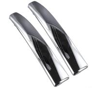 Front Bumper Lower Trim Moulding for 2007-2015, Chrome Plastic Lip, Left and Right Side, Compatible with OEM 735455041 735455042 735455057 735455056