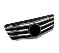 Front Bumper Mask Replacement for Benz For E-Class W211 E350 E320 E280 E500 E550 2007 2008 2009 Car Front Bumper Grille Front Center Grille(color1)(B)