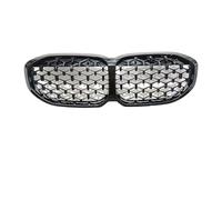 Front Bumper Mask Replacement for BMW For F40 2020 2021 2022 2023 2024 Car Front Bumper Kidney Grille Hood Grille Center Grille(Meteor Style)(Meteor Style)