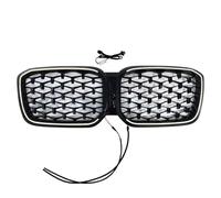 Front Bumper Mask Replacement for BMW For X3 X4 2022 2023 2024 Front Kidney Upper Hood Mesh Grille Front Bumper Grille Cover Front Center Grille(color1)(C)