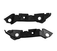 Front Bumper Mounting Rail Set Left Right Side Cover Connection Bracket Replacement for Mercedes C CLASS W205 2014 and Later High Strength ABS Plastic 2 Pieces