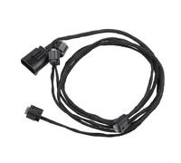 Front Bumper PDC Wiring Harness Cable for BMW E60 E61 5 Series,Replacement Park Distance Control Sensor Wire,OEM 61126928362,Black ABS