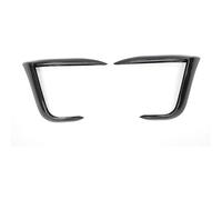 Front bumper protector For Tesla 2025 for Model Y Juniper for spoiler Decorative strips for the front and rear bumper(Bright Black)