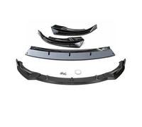 Front Bumper Reinforcement Crash Bar FIt For Tesla Model 3 2017-2023 Model Y 21-24 Front Bumper Lip Chin Diffuser Spoiler Deflector Tuning Accessories(MY Bright Carbon)