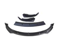 Front Bumper Reinforcement Crash Bar FIt For Tesla Model 3 2017-2023 Model Y 21-24 Front Bumper Lip Chin Diffuser Spoiler Deflector Tuning Accessories(MY Matte black)