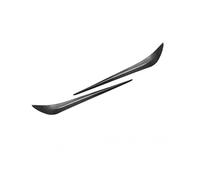 Front Bumper Replacement Front Bumper Corner Protect Trim For Tesla For Model 3 2017-2023 Anti-Collision Carbon Fiber Stainless steel(Carbon Fiber)