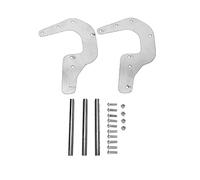 Front Bumper Replacement Metal Anticollision Armor Guard Heavy Duty Stainless Steel Accuracy Upgrade Parts Accessories for LOSI LMT for 4WD Solid Axle Off Road Vehicle