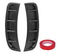 Front Bumper Side Air Vent Spoiler Universal Fit ABS Material Enhance Vehicle Appearance Increase Aerodynamics for Cars (Carbon Fiber Style)