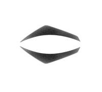 Front Bumper Side Air Vent Trim Fog Light Lamp Intake Frame Cover Canards For 1 Series F70 2 Series F74 For M-Sport 2024-2025(Carbon Fiber Look)