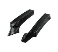 Front Bumper Side Spoiler Cover for BMW 2 Series F22 F23 M Sport 2014 2022 Direct Fit Part to Upgrade Front Bumper Look (Black)