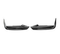 Front Bumper Splitter 1 Pair Car Front Bumper Lip Splitter Canards Spoiler Fog Lamp Eyebrow Frame Cover Grille For BMW F30 F31 Sport 2012-2019 Spoiler(Type A-Carbon Look)