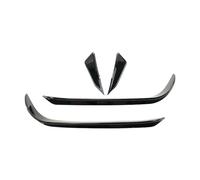 Front Bumper Splitter Car Front Bumper Kit Side Canard Wings Exterior Accessory For VW For Golf MK7 7 For GTI R 2013 2014 2015 2016 Spoiler(GTI Glossy Black)